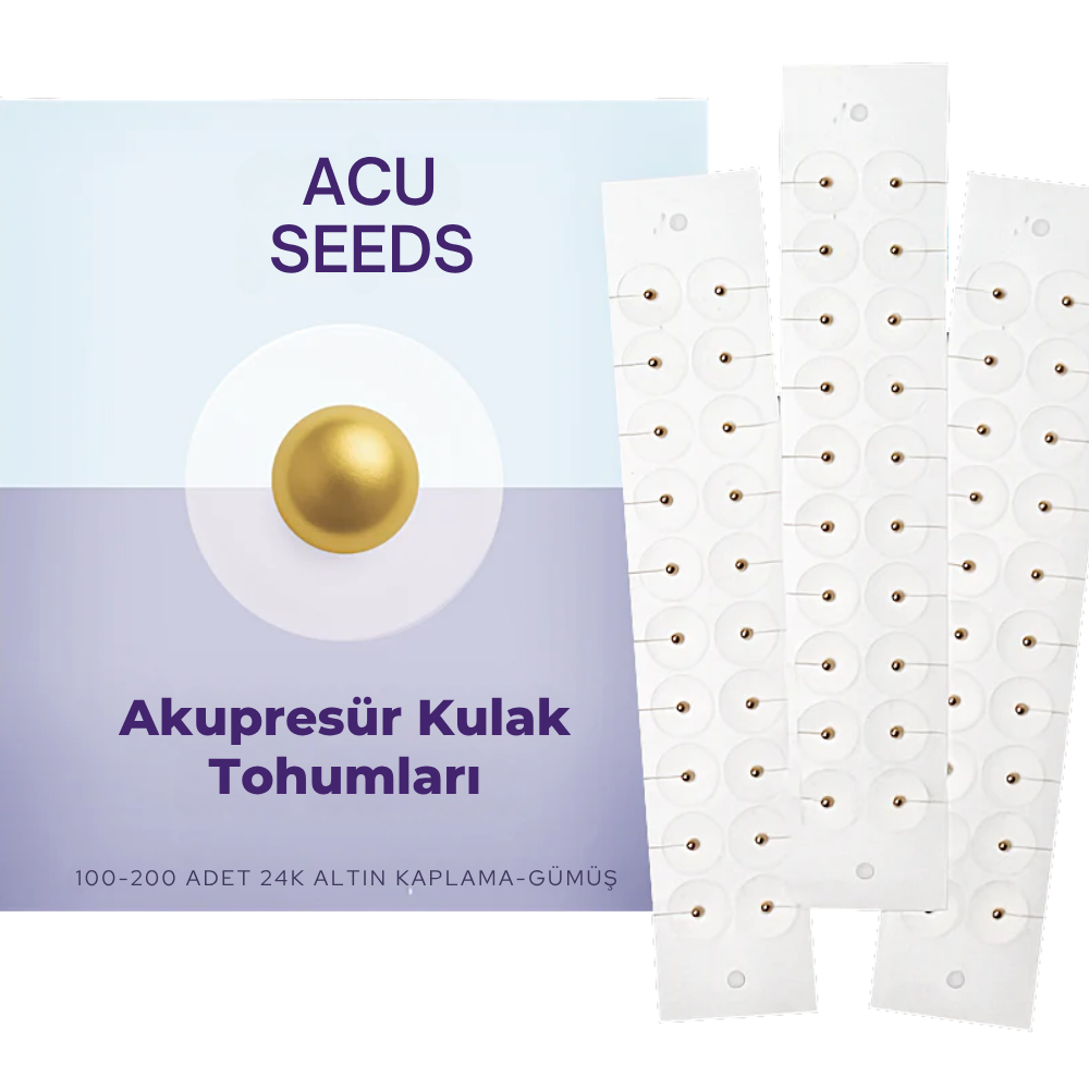 Acuseeds™ – Kulak Akupresür Tohumları Doğal Stres, Anksiyete, Hormon ve İştah Dengesi Desteği