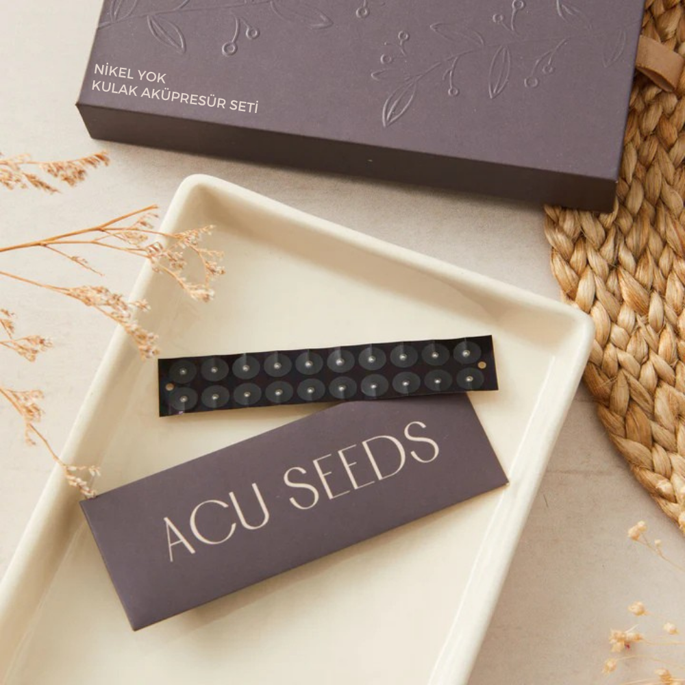 Acuseeds™ – Kulak Akupresür Tohumları Doğal Stres, Anksiyete, Hormon ve İştah Dengesi Desteği