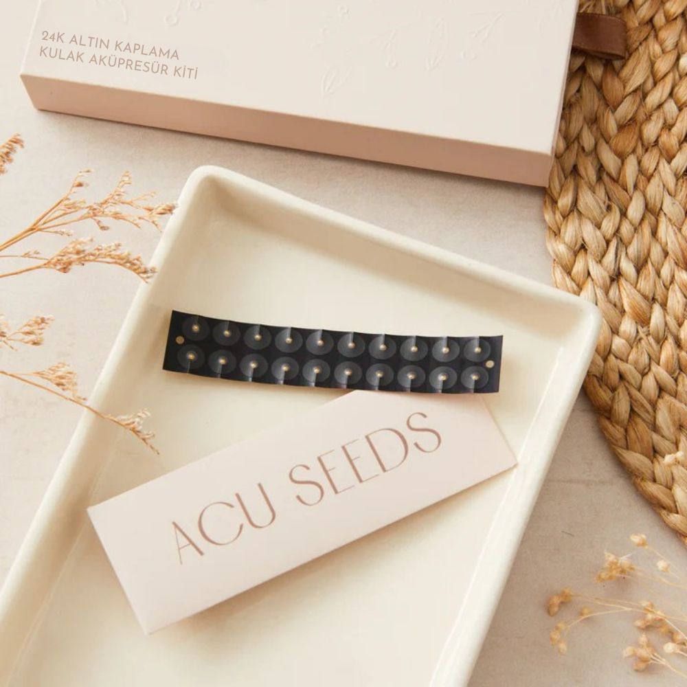 Acuseeds™ – Kulak Akupresür Tohumları Doğal Stres, Anksiyete, Hormon ve İştah Dengesi Desteği