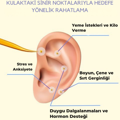 Acuseeds™ – Kulak Akupresür Tohumları Doğal Stres, Anksiyete, Hormon ve İştah Dengesi Desteği