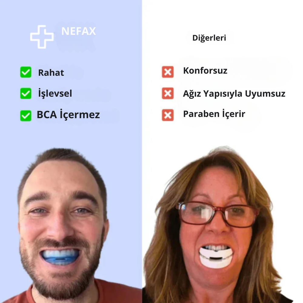Nefax™ Anti-Horlama Ağızlığı