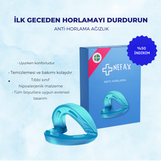 Nefax™ Anti-Horlama Ağızlığı