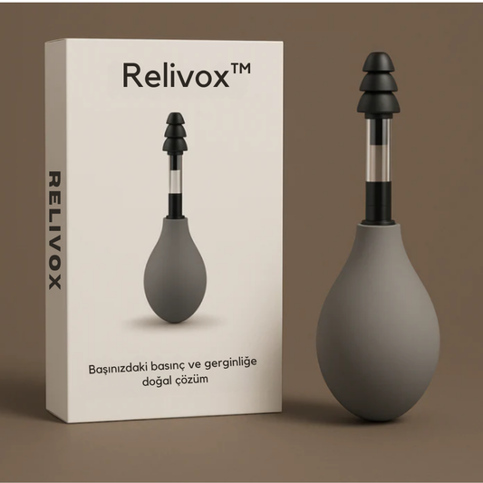 Revilox™ – Doğal Migren ve Baş Ağrısı Tedavisi İçin Hava Basınç Pompası