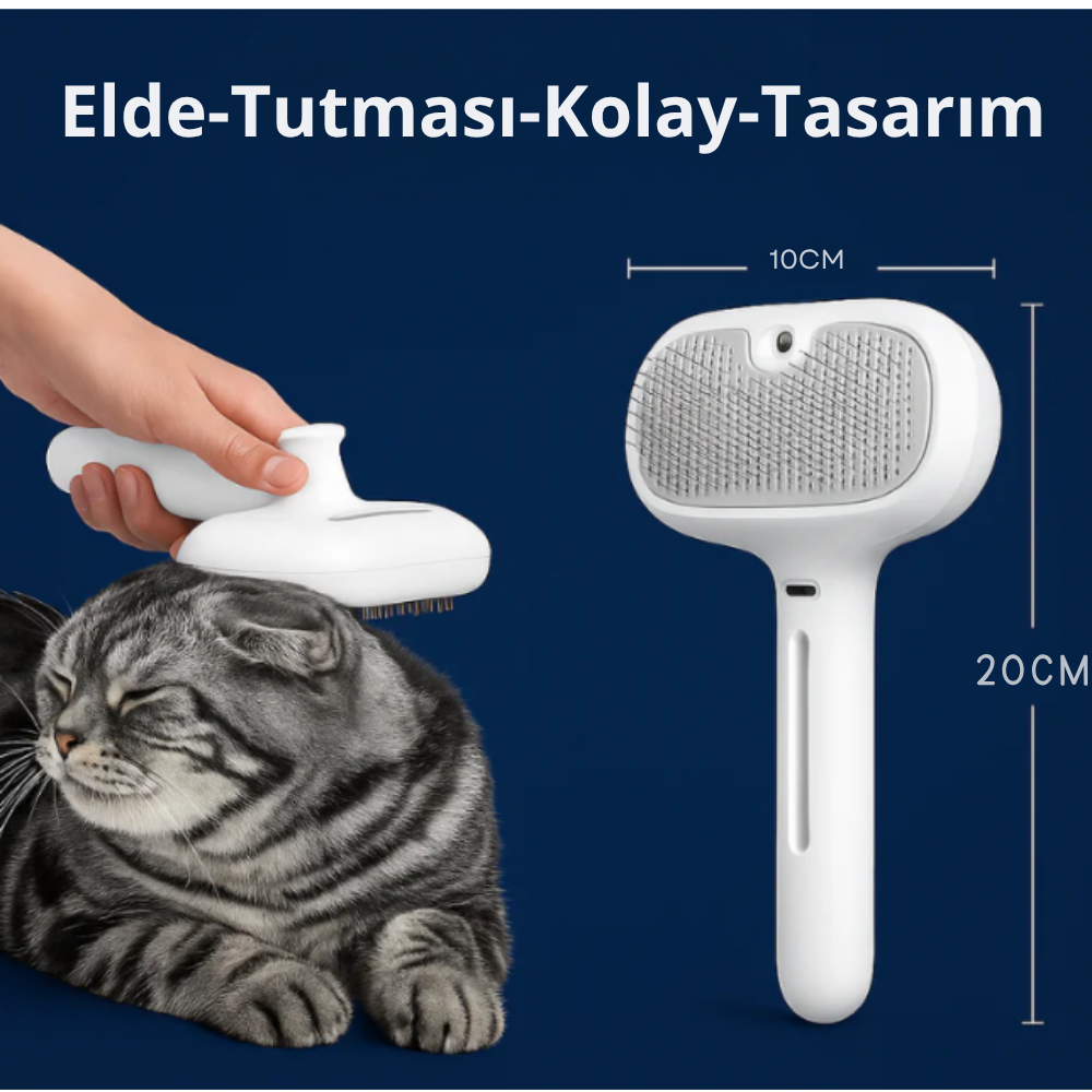 Taramist™-Kedi Köpek Buharlı Tarak